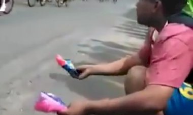 Viral Auto Ngakak, Penjaja Es di Bukittinggi Ini Tawarkan ke Pembalap Etape II Tour de Singkarak, Es Om Es Om Es Om