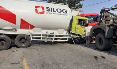 Tabrakan Beruntun Terjadi di Jalan Pantura Pati