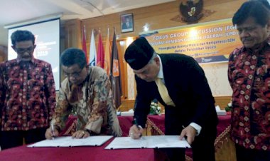 Walikota Jambi Tandatangani MoU Dengan Rektor Unja