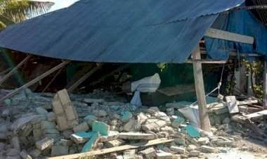 Tiga Gereja dan 15 Rumah Rusak Akibat Gempa Maluku Utara