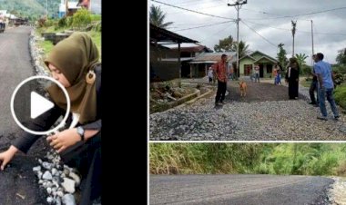 Anggota DPRD Aceh Tengah Garuk-garuk Aspal dan Geram