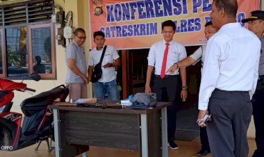 Rampas Motor Siswa, Pemuda Ini Pun Tak Segan Ancam Polisi dengan Parang