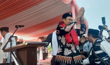 Begini Antusias Warga Bungo Kala UAS Tiba di Panggung Tabligh Akbar