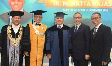 ITB Beri Gelar Doktor Honoris Causa ke Hatta Rajasa, Ini Kontribusinya