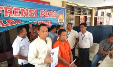 Polda Jambi Tangkap Penyebar Video yang Juga DPO SMB Jambi