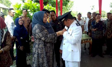 Lantik Kades Terpilih, Ini Pesan Bupati Masnah