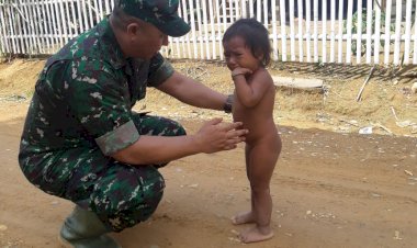 Kunjungi Perkampungan SAD, Ini Yang Dilakukan Dandim 0420 Sarko