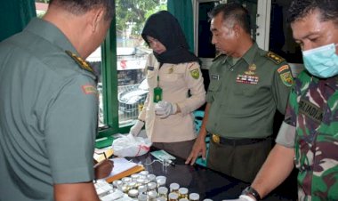 Korem Gapo Tes Urine Mendadak, Begini Hasilnya Terhadap Anggota TNI