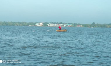 Musim Angin Barat Gelombang Laut Naik Hingga 1,2 Meter, Nelayan Tanjabbar Harus Waspada