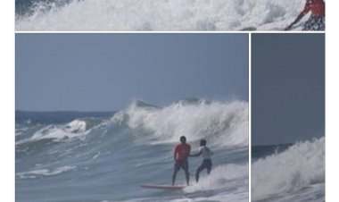 Begini Aksi Heroik Surfer Filipina Selamatkan Peselancar Indonesia