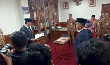 Meski Sempat Berkonflik di KASN, Sekda M Dianto Tetap Lantik Pejabat Pemprov Yang Ditunda