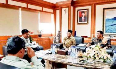 Upayakan Peningkatan Pembangunan Pertanian Jambi, Fachrori Curhat ke Menteri Pertanian