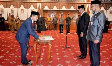 Gubernur Jambi Lantik M Dianto Sebagai Pejabat Fungsional Widyaiswara Ahli Utama