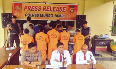 43 Pengguna Hingga Pengedar Narkoba Ditangkap Polres Muarojambi