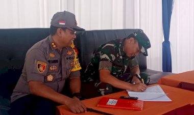 Mendadak! Kapolres Bungo Inspeksi ke Pos Pengamanan: Waspadai Orang Mencurigakan