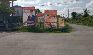 Balehonya Banyak Terpampang di Tanjab Barat, Mulyani: Itu Relawan Yang Buat