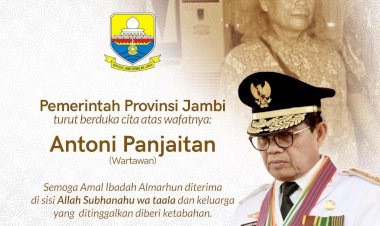 Fachrori Turut Berduka Atas Wafatnya Antoni Panjaitan Wartawan Mitra Pemprov Jambi
