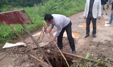 Anggota DPRD Muarojambi Temukan Jalan Provinsi Rusak Parah, Ini Tanggapannya