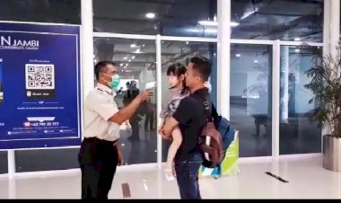 Bandara Sultan Thaha Jambi Perketat Pemeriksaan Penumpang Kedatangan