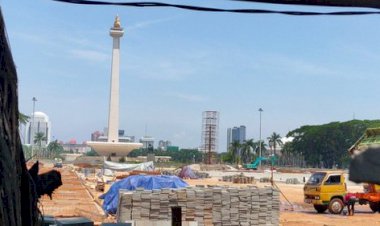 Revitalisasi Monas, Anies Baswedan Masih Bungkam