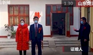Dokter di Wuhan Ini Langsungkan Pernikahan Hanya 10 Menit, Begini Kisahnya