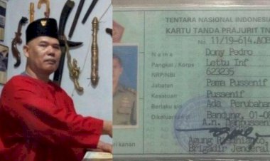 Mabes TNI Benarkan King of The King Doni Pedro Anggota TNI Aktif di Pussenif