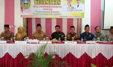 Hadiri Musrenbang di Kecamatan Singkut, Ketua DPRD Sarolangun: Kita Harap Pembangunan di Sini Semakin Meningkat
