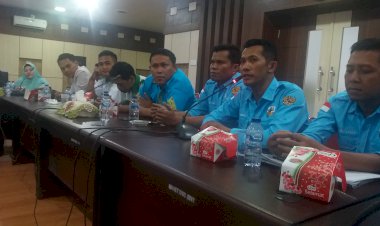 Diberi Harapan Palsu 3 OPD, DPD KNPI Geruduk DPRD Merangin