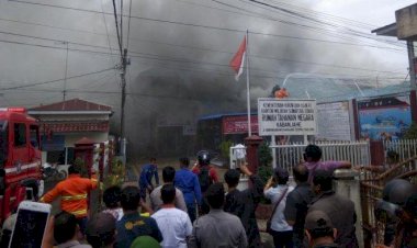 Rutan Kabanjahe Rusuh, Bangunan Dibakar Napi Saling Ribut
