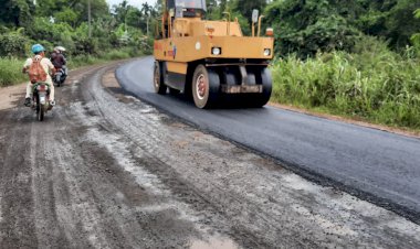 Jalan di Muarojambi Ini Diperbaiki Perusahaan, Begini Kata Dinas PUPR