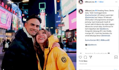 11 Tahun Jalani Bahtera Rumah Tangga, Begini Kisah BCL & Ashraf Sinclair Dipisahkan dengan Maut