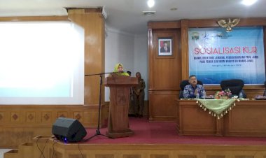 Bupati Masnah Hadiri Sosialisasi Penyaluran KUR di Muarojambi