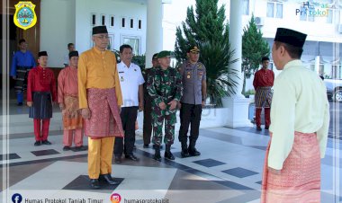 Pemkab Tanjab Timur Gelar Upacara Peringatan HUT Provinsi Jambi Ke-63