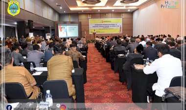 Wakil Bupati Tanjab Timur Hadiri Acara Workshop Penerapan Pasal 71 UU Nomor 10 Tahun 2016