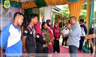 Bupati Romi Hariyanto Hadiri Milad dan Expo SMAN 3 Tanjab Timur