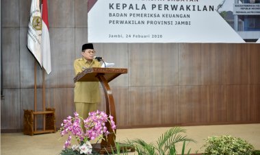 Gubernur Jambi: Pemeriksaan Profesional Baik bagi Tata Kelola Keuangan