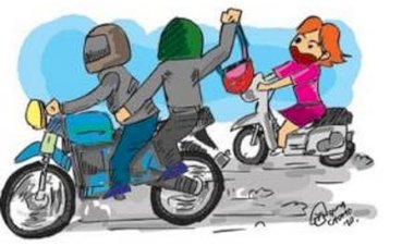 Aksi Kejar-kejaran Wanita Muda dan Jambret di Jalanan Bikin Heboh