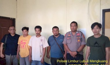 Dua Pria Diamankan Polsek Limbur Bungo-Jambi Diduga Lakukan Pencurian Ternak