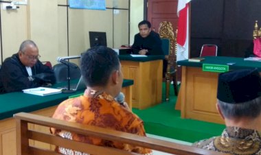 Minta Hakim Berikan Hukuman Ringan, Sufardi: Saya Ini Kepala Keluarga Pak