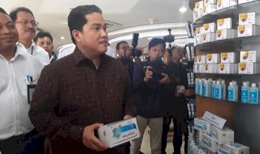Avigan & Cloroquine Upaya Lawan COVID-19, Erick Thohir: Ada 60 Ribu Pasien Bisa Dapatkan Obat Ini