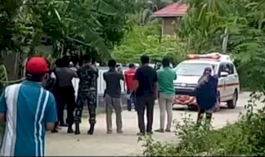 Mengharukan! Remaja Ini Dijemput Petugas Lantaran Positif COVID-19, Warga Berikan Dukungan