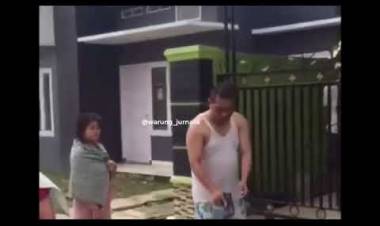 Aksi Polisi Tembak Mati Pencuri  Terekam CCTV