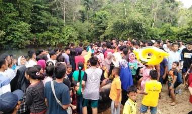 Setelah Selfie, Perempuan Ini Tewas Tenggelam di Sungai Lubuk Beringin Bungo