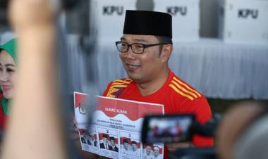"Quick Count" Pilkada Jabar Data 33 Persen: Emil-Uu Unggul 34,44 Persen