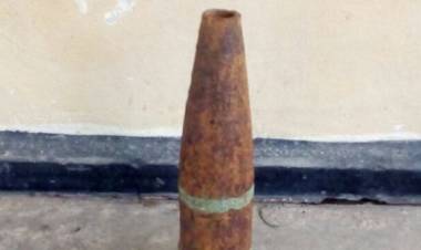 Warga Sentani,Digegerkan dengan adanya Bom Berjenis Mortir