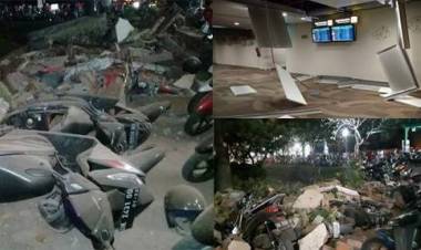 Seorang Santri Tewas Tertimpa Reruntuhan Akibat Gempa di Mataram