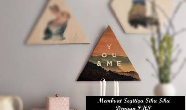 Membuat Segitiga Siku-siku dengan PHP