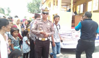 300 Personel Kepolisian Disebar Amankan Pawai Pembangunan Jambi