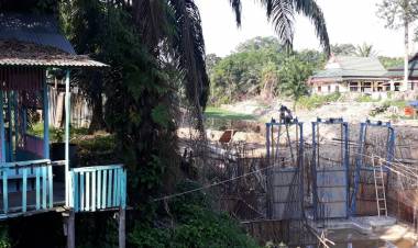 TP4D Batanghari Diminta Pantau dan Awasi Pekerjaan Pintu Air Rengas Condong Batanghari 