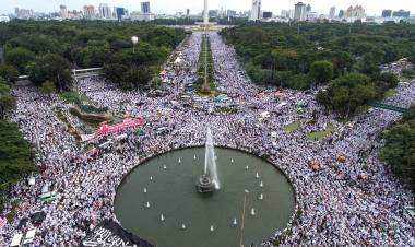 100.000 Jamaah Doa Keselamatan Bangsa yang Dikoordinir FPI Bakal Padati Silang Monas